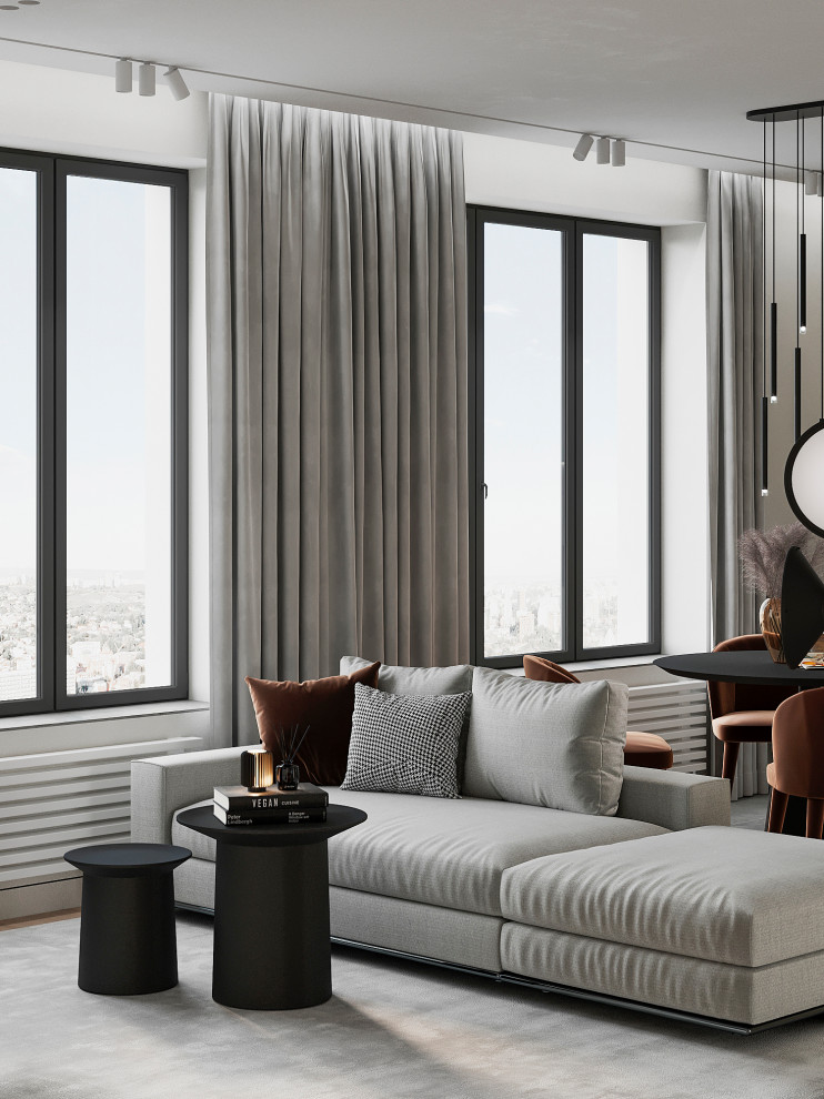 Студия в современном стиле