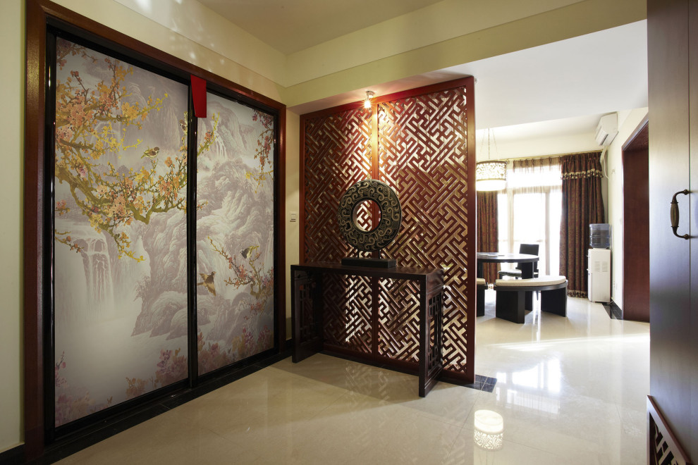 Холл с фреской La Stanza из коллекции «Шинуазри»