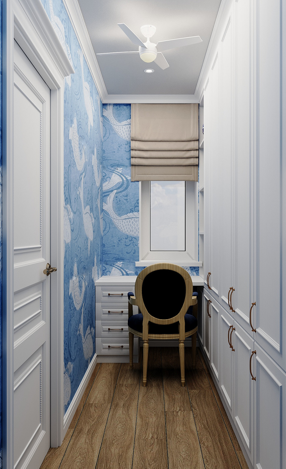 Дизайн-проект дома у моря в стиле нео-классика