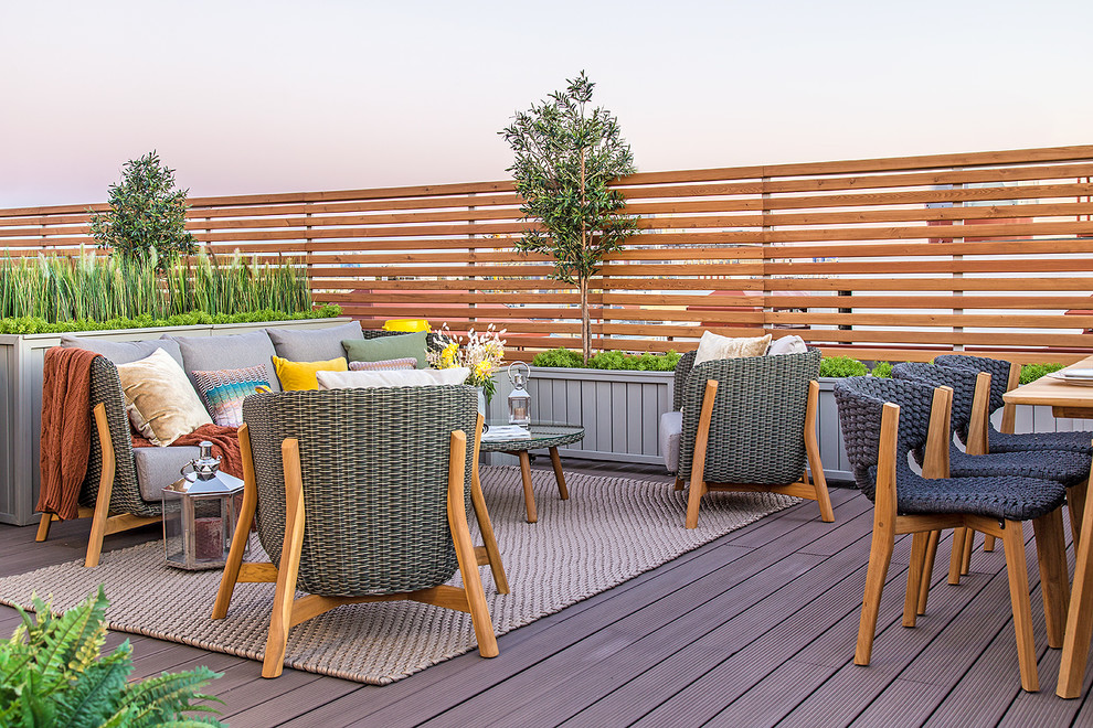 Терраса на крыше