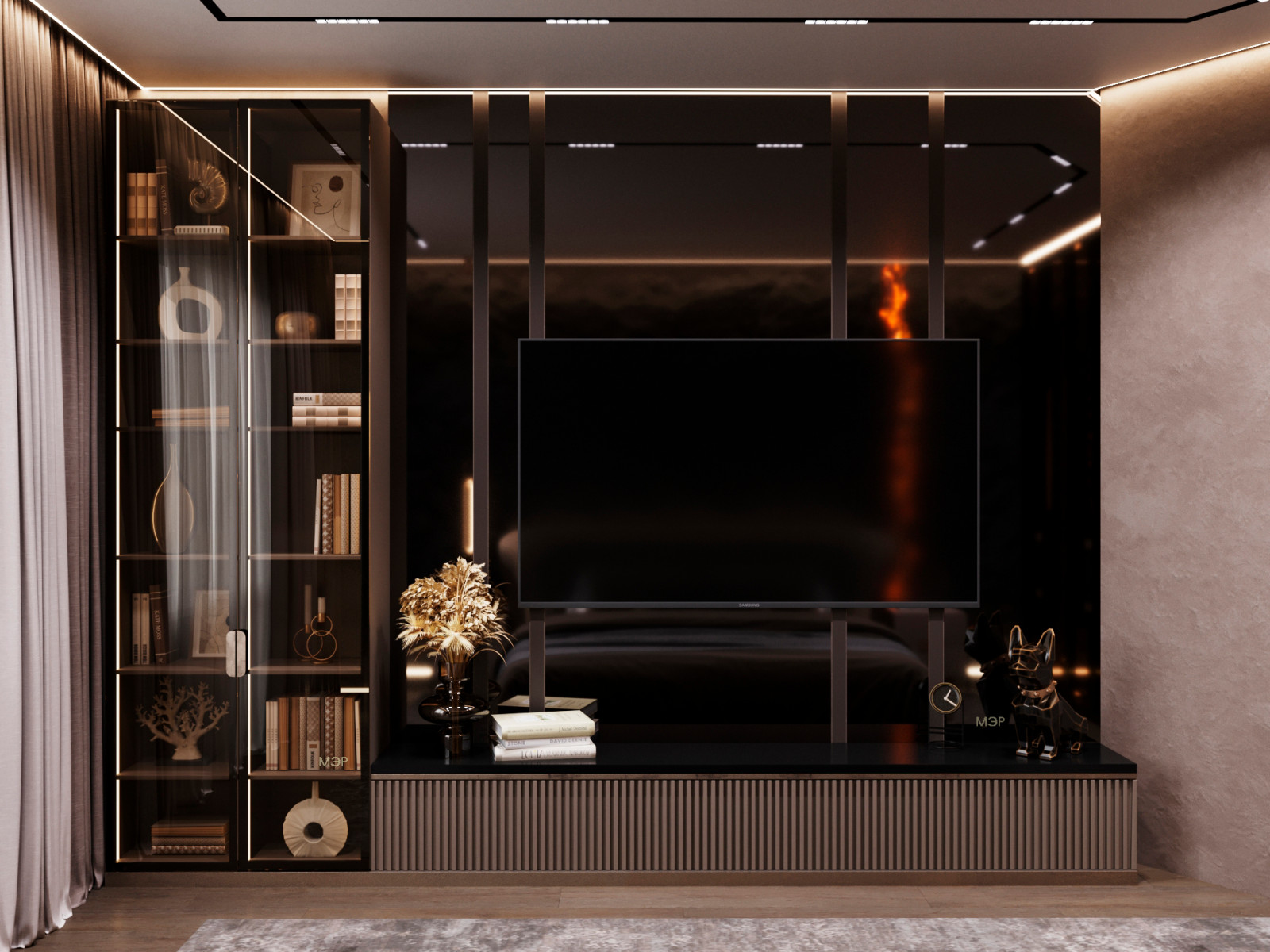 Мужская спальня