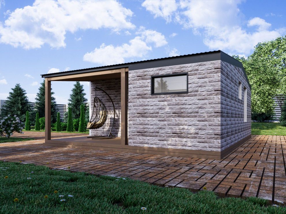 Экстерьер модульного дома