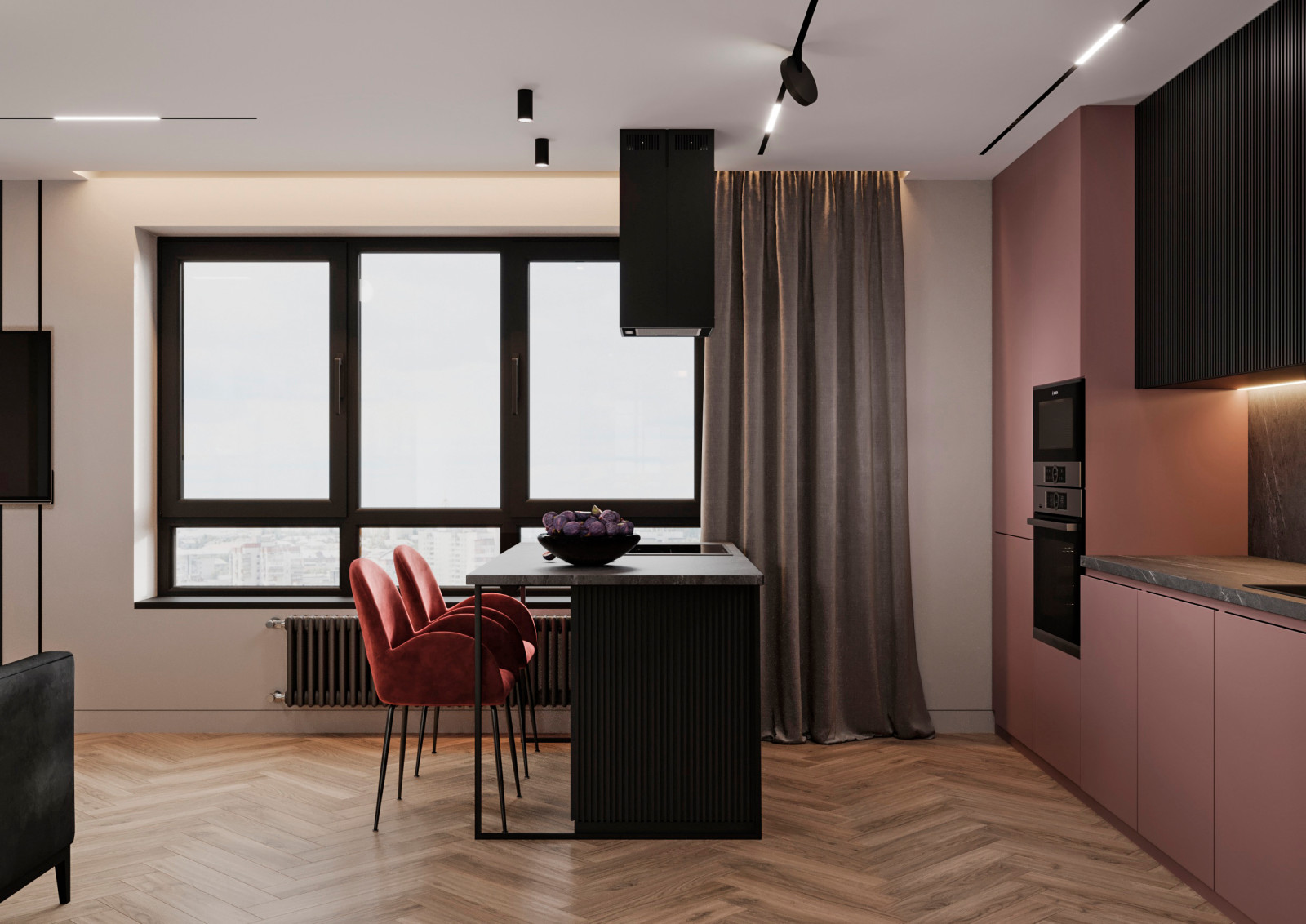 Обложка проекта: Сочная квартира в ЖК Квартал Авиаторов