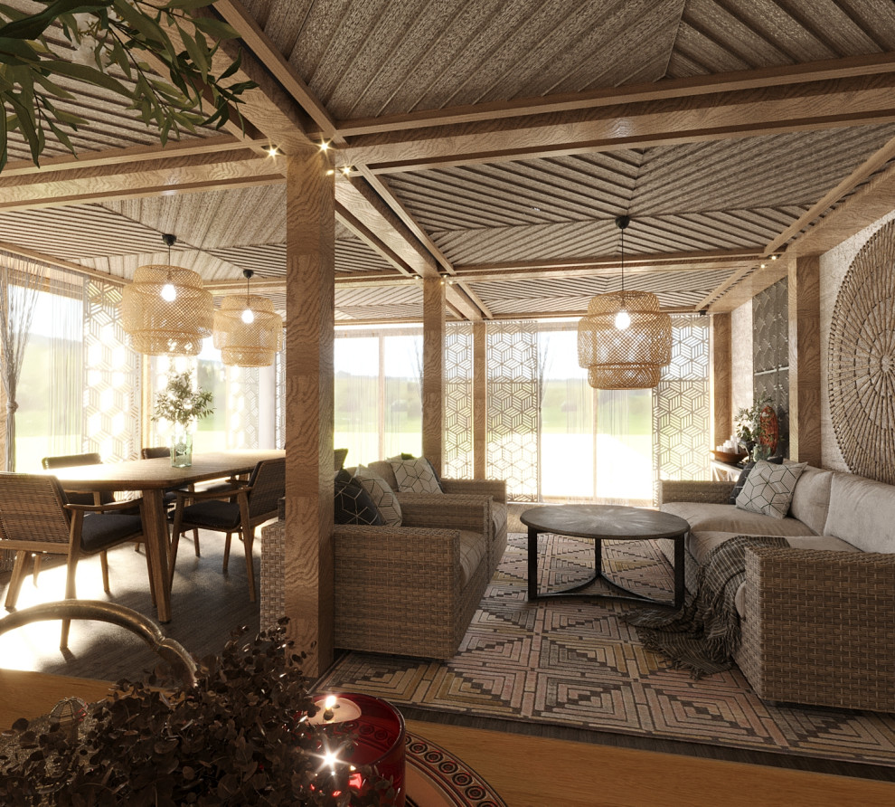 Дом для отдыха с террасой, г. Москва