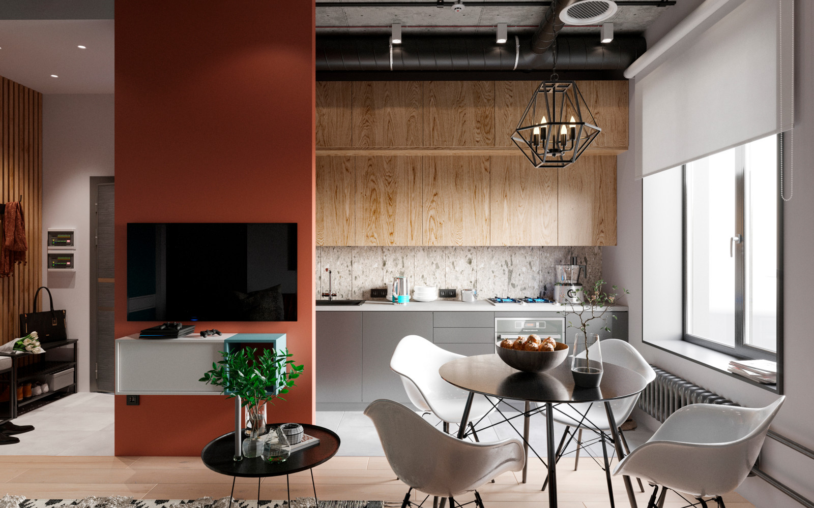 Проект в стиле лофт