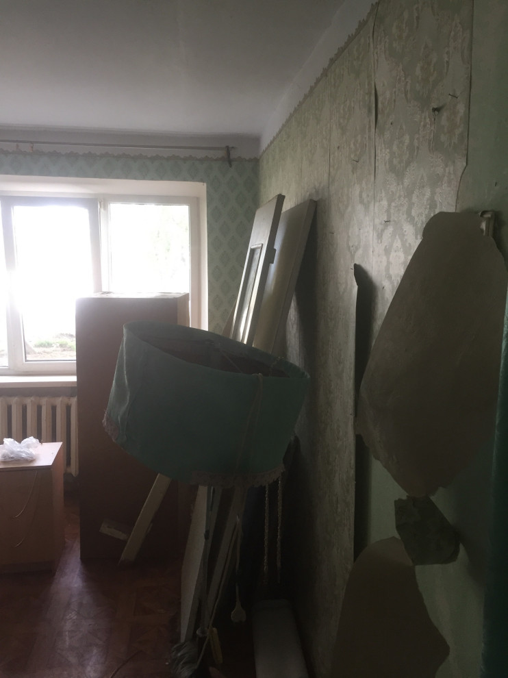 Обложка проекта: Превращение 2 х комнатной хрущёвки в студию с увеличенным сан узлом