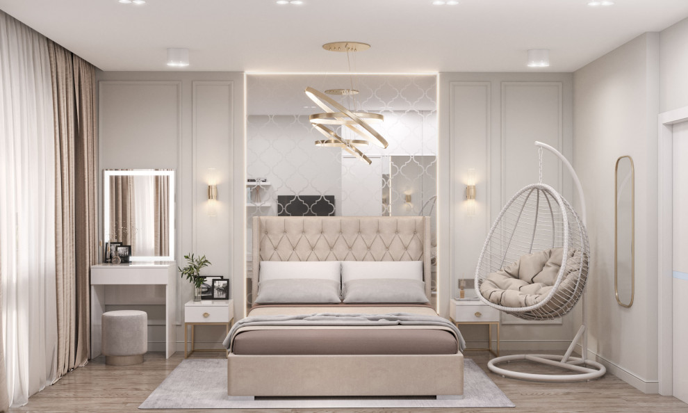 Обложка проекта: Трехкомнатная квартира в КУРКИНО