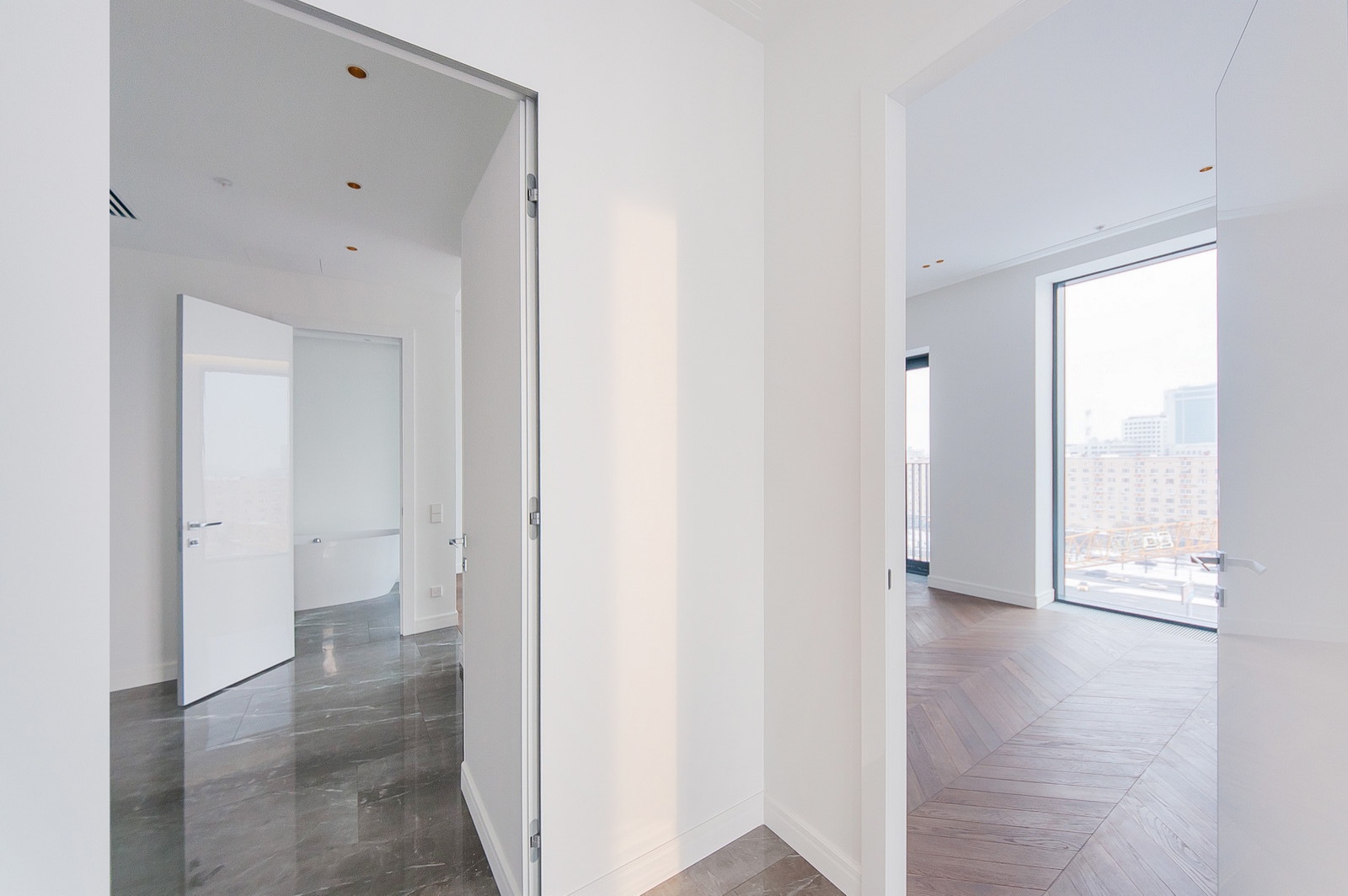 Вид на приватную зону хозяев и детскую комнату