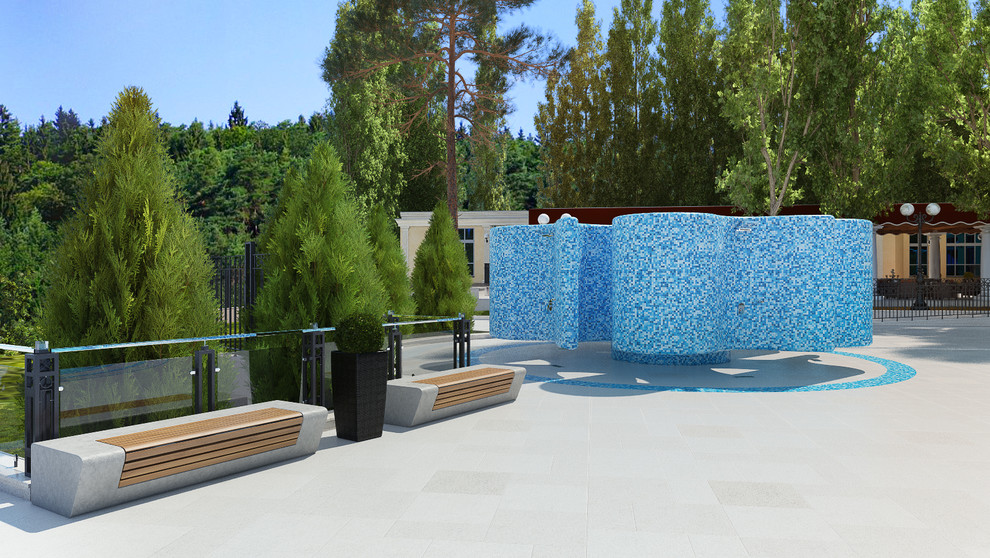 Пляжная раздевалка в Сочи.