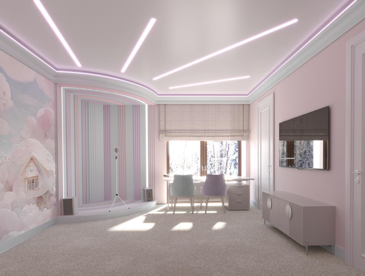 Обложка проекта: Игровая для девочек