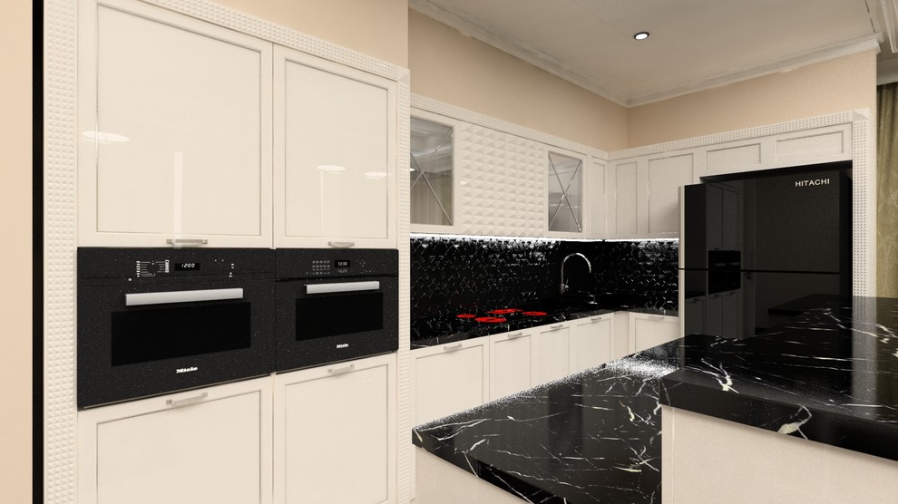 Квартира в "Парк Рублёво" - гостинная+кухня