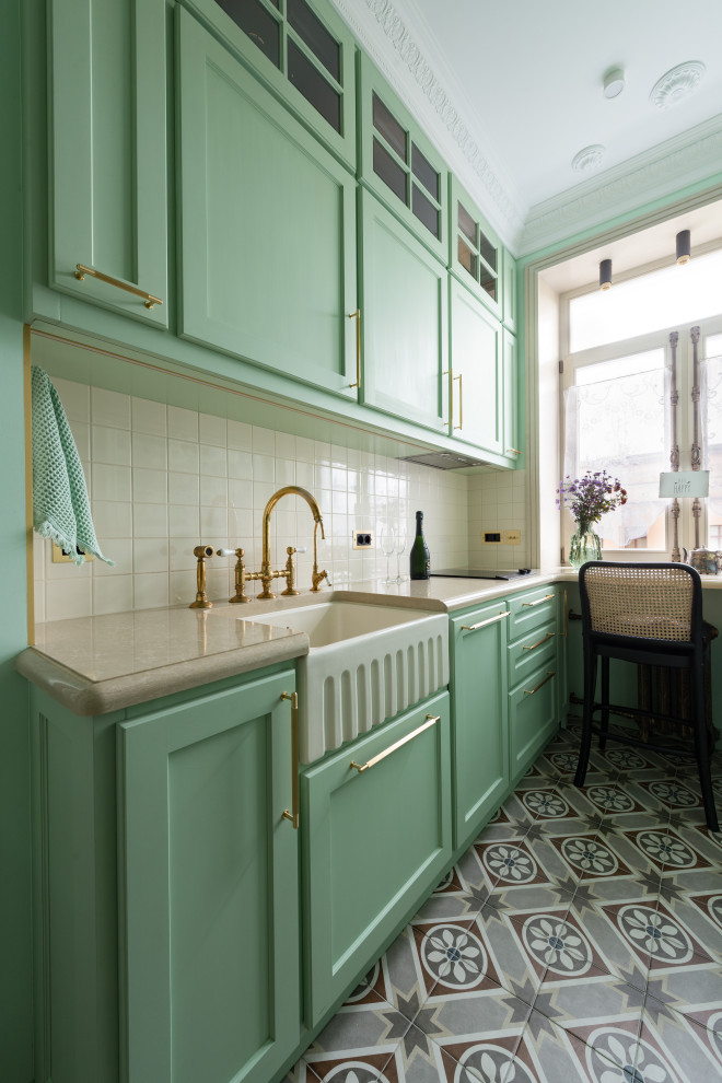 Кухня в духе парижского Laduree