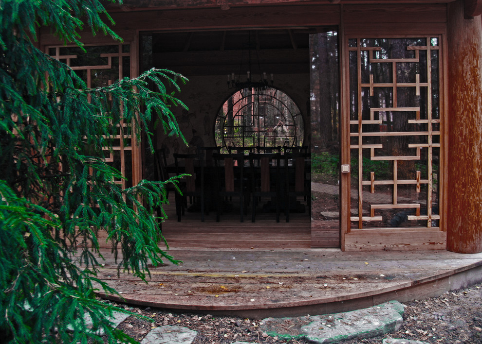 японский павильон и садик