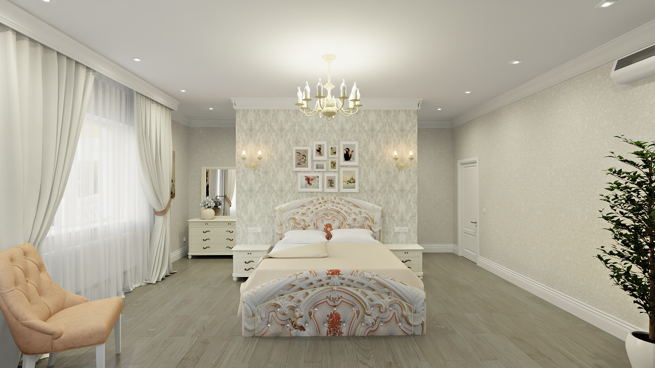 Неоклассика в 142 м2