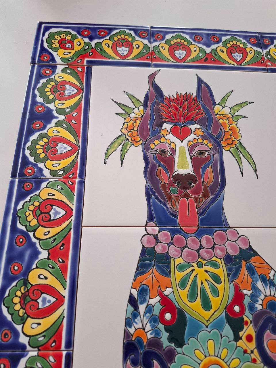 Панно "Зауэр и Дэбора" 75х75см