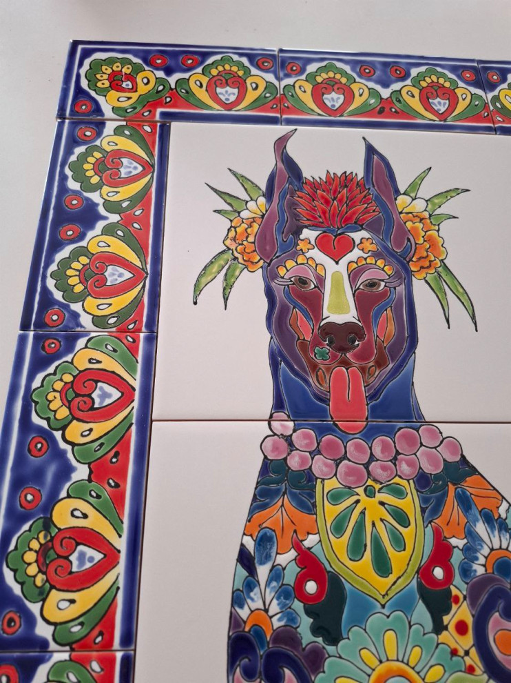 Панно "Зауэр и Дэбора" 75х75см