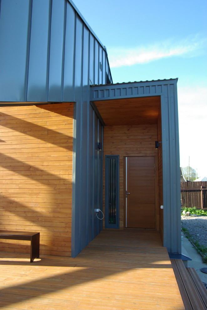 Деревенский дом в современном стиле