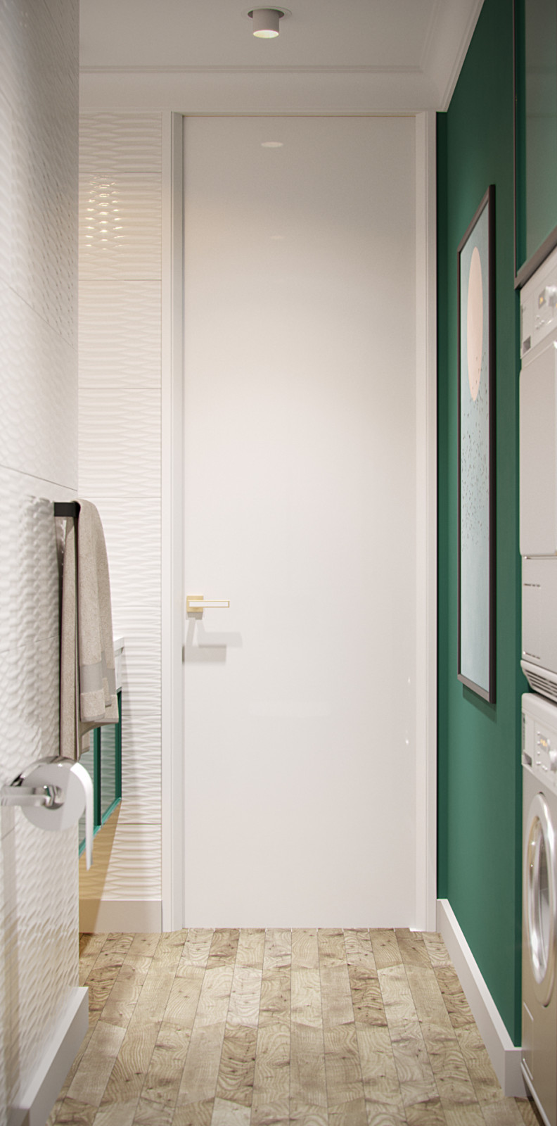 Гостевой сан. узел в современном стиле