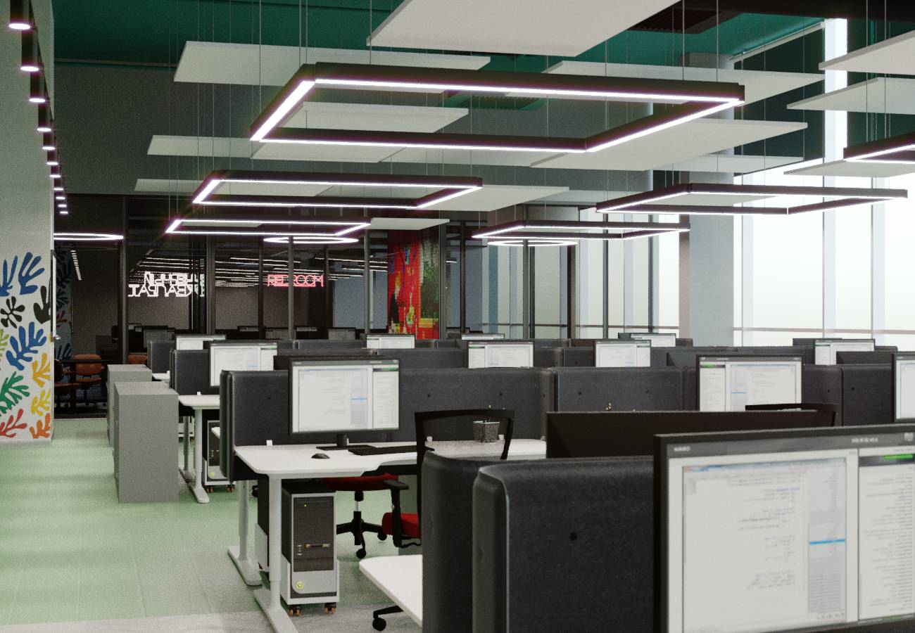 Современный офис для IT-компании