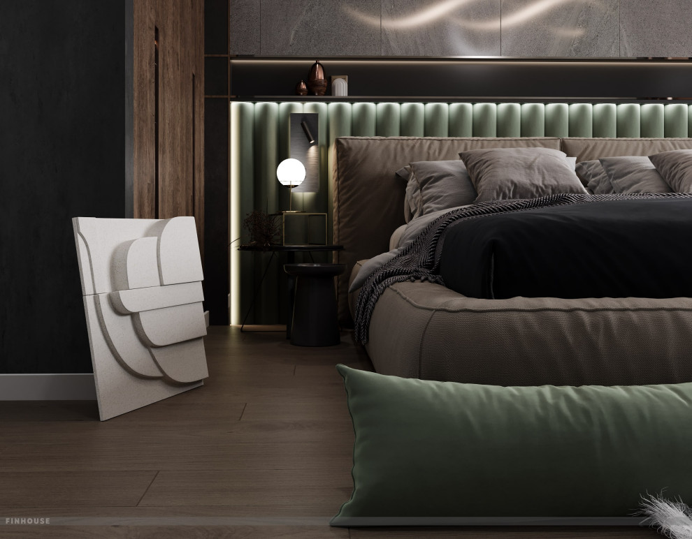 Проект двухкомнатной квартиры (57 м²) в Санкт-Петербурге