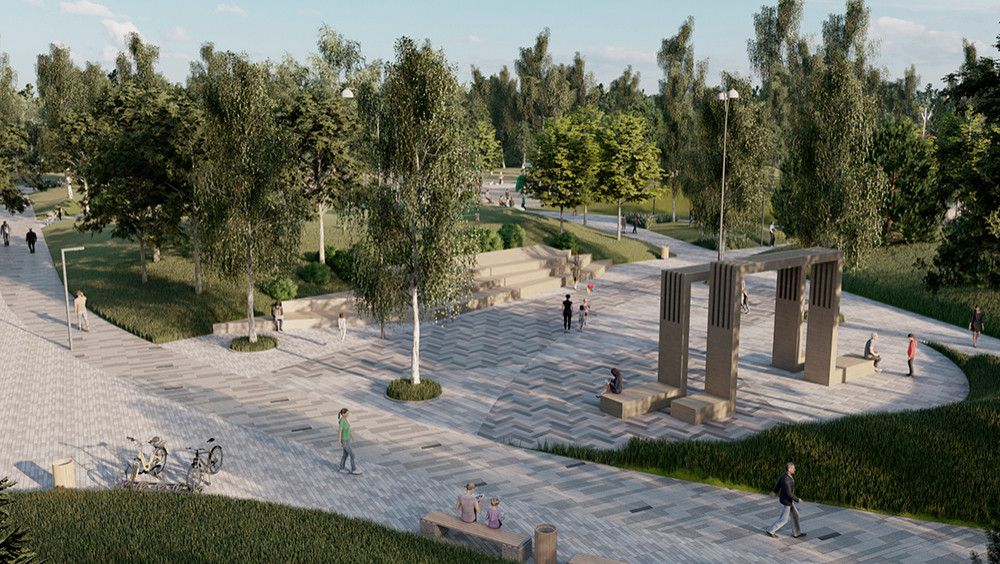 Концепция благоустройства и озеленения общественной территории
