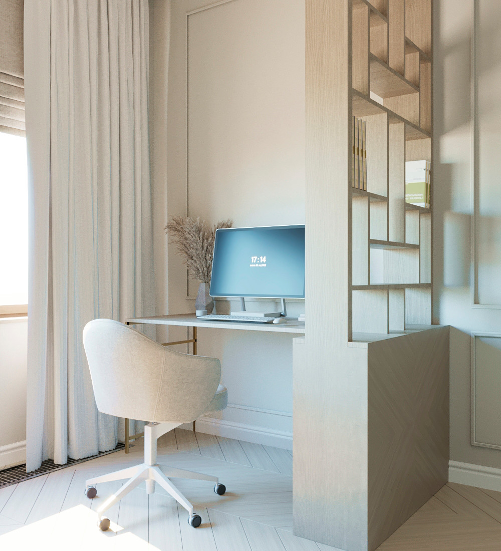 Квартира в стиле неоклассика в ЖК FAMILIA