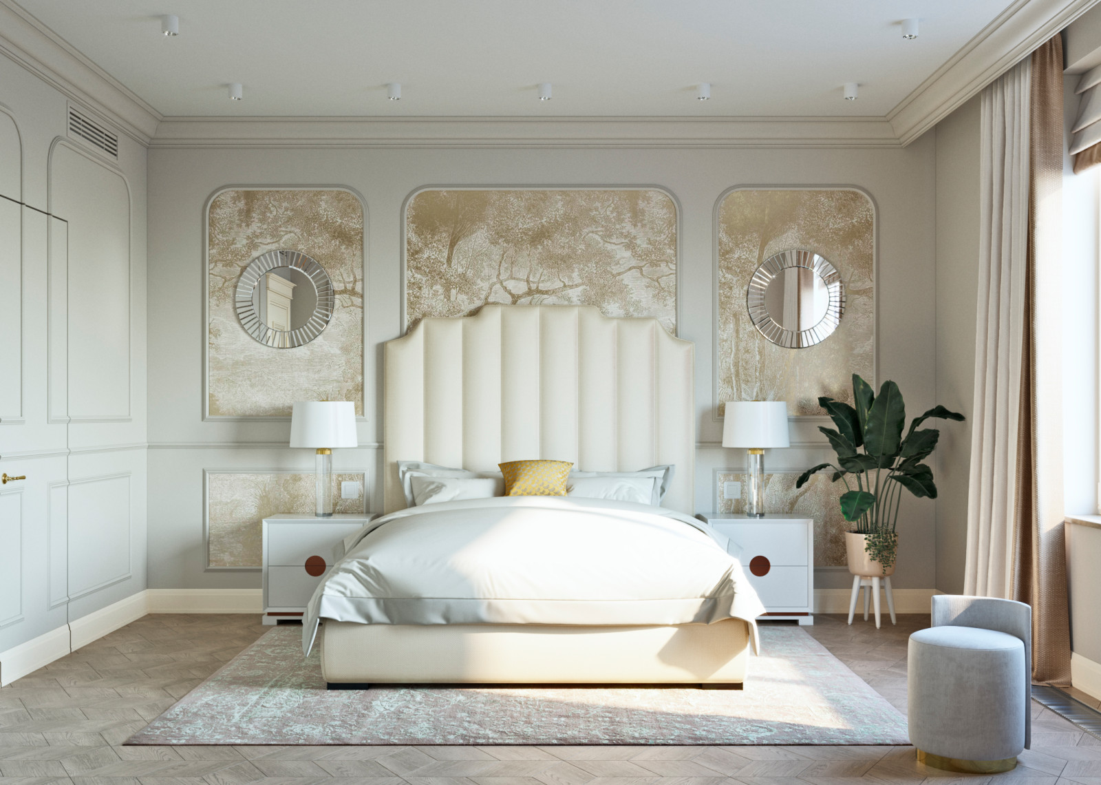 Квартира в неоклассическом стиле