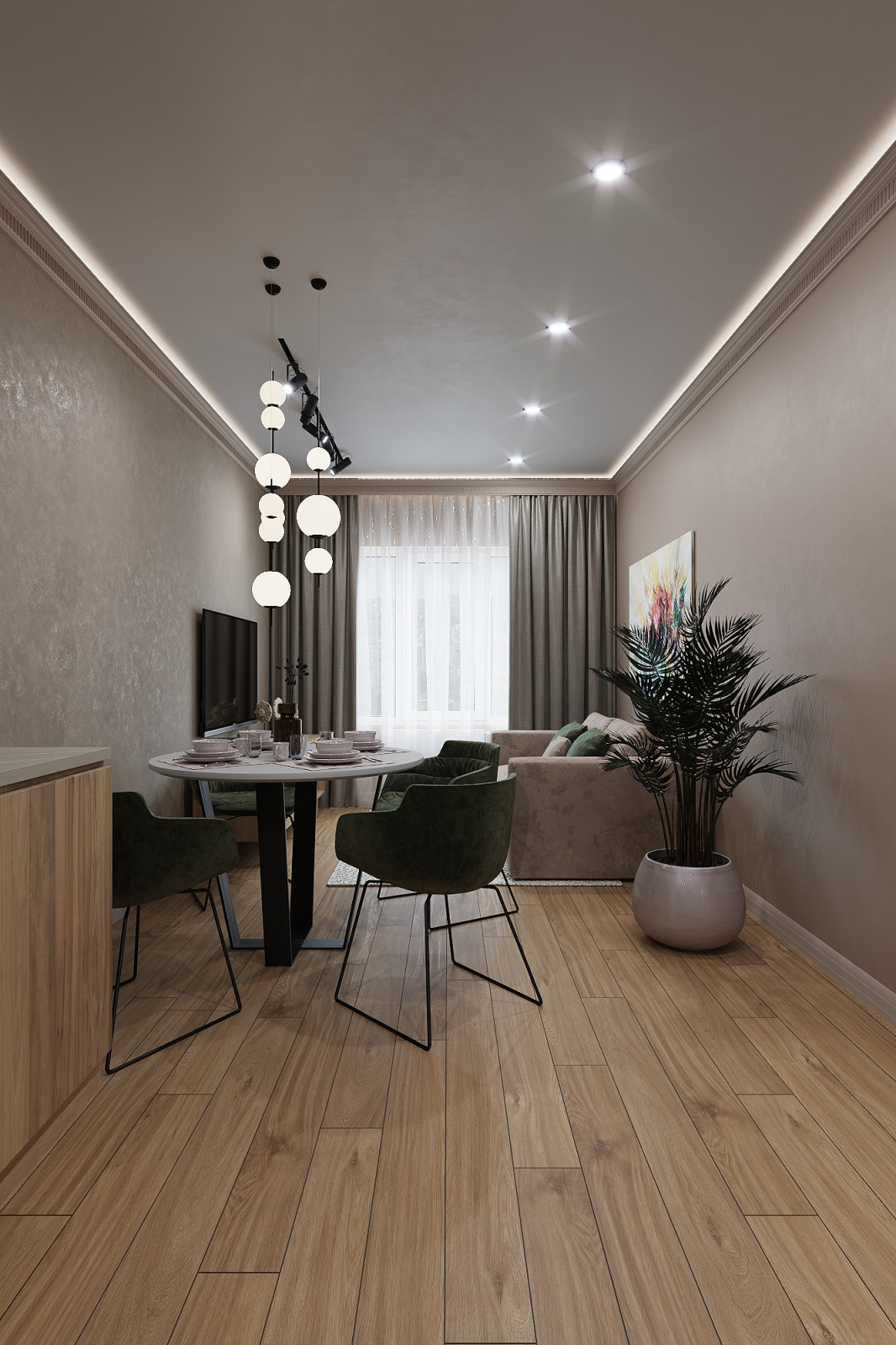 Дизайн-проект квартиры / ЖК Символ, г. Уфа