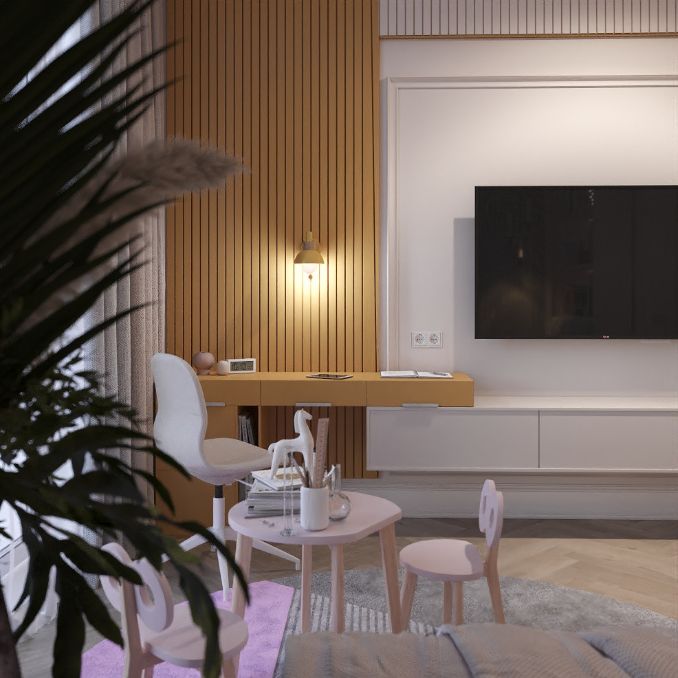 КВАРТИРА В НЕОКЛАССИЧЕСКОМ СТИЛЕ