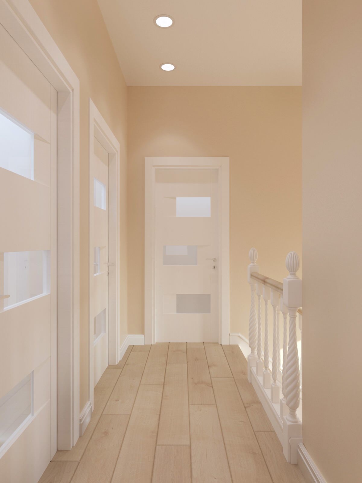 Дизайн проект дома 120кв.м в современном стиле с элементами эко-стиля