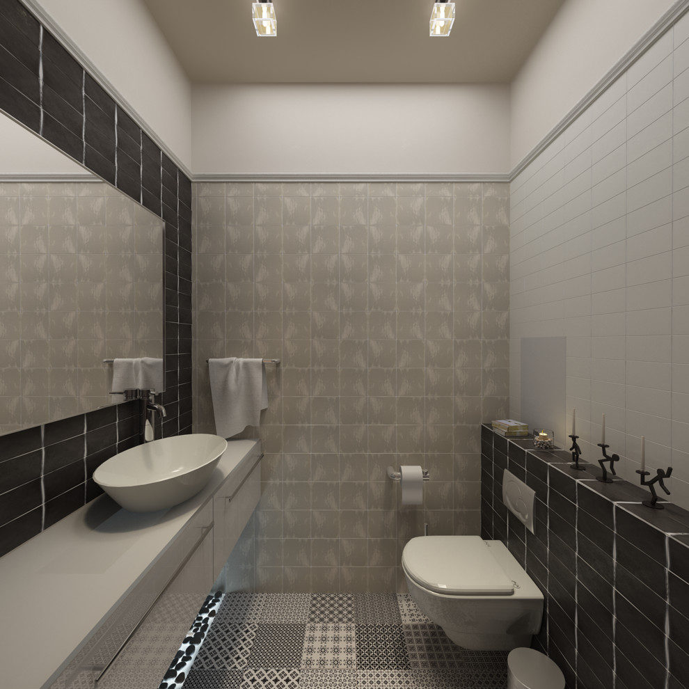 Дизайн интерьера однокомнатной квартиры.Современная класиика