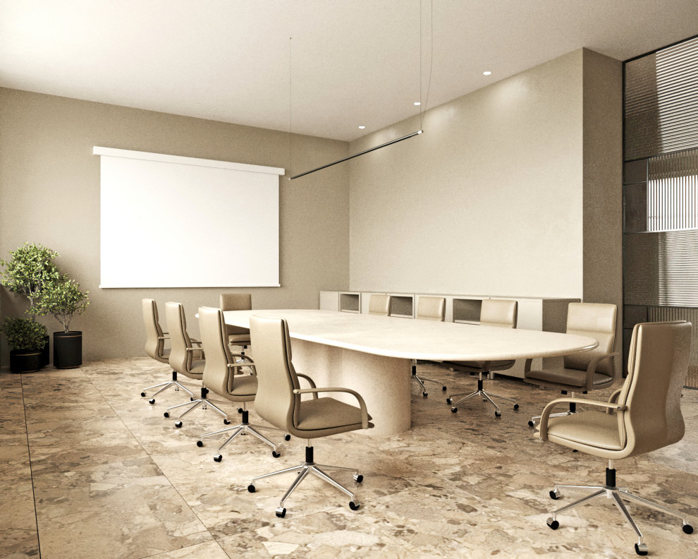 Концепция интерьера офисного здания