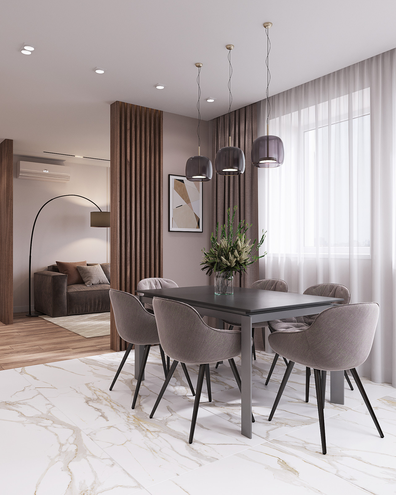 Уютный минимализм /  ЖК "Машков"