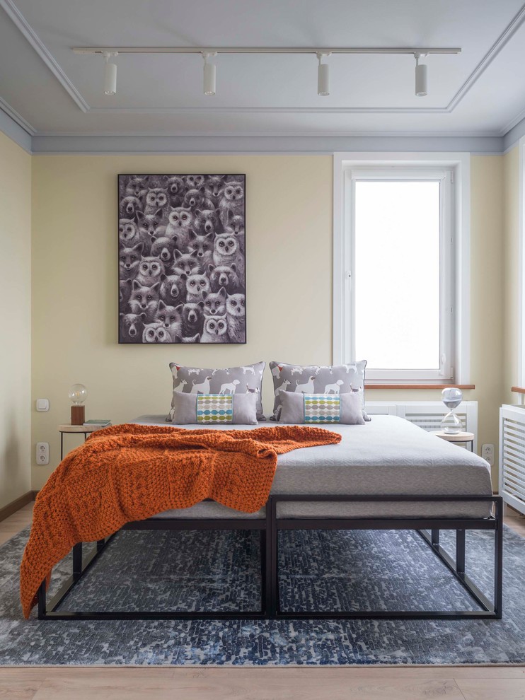 Houzz тур: Квартира в Нижнем Новгороде с яркими потолками