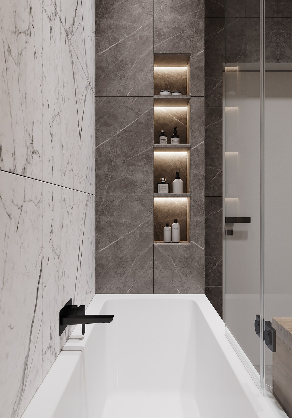 Дизайн санузла, ЖК Новоград