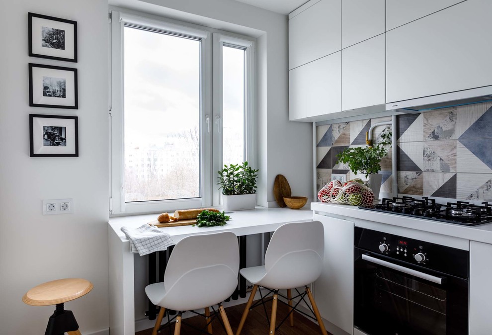 Светлая «скандинавская» студия 32 м² в Москве