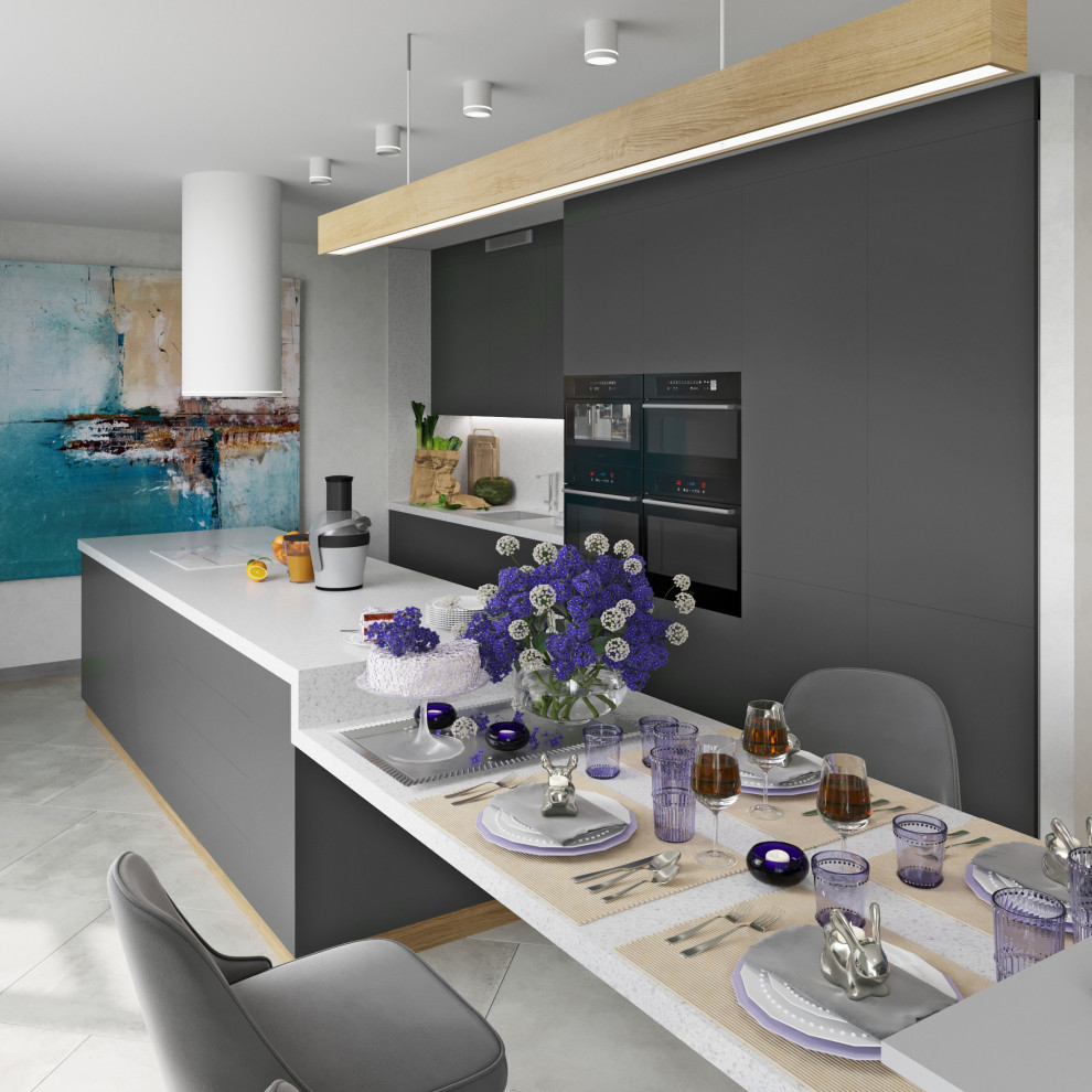 интерьер таунхауса