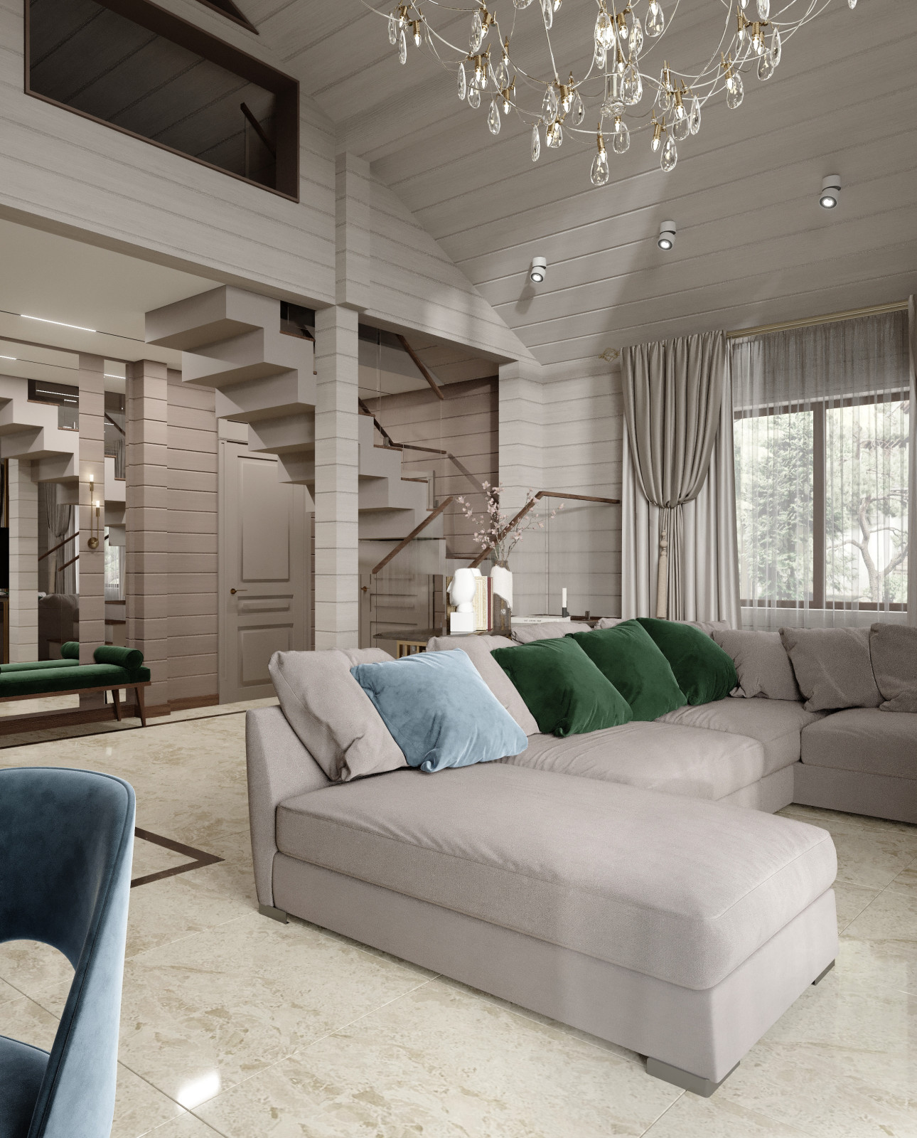 Дом  с запахом дерева