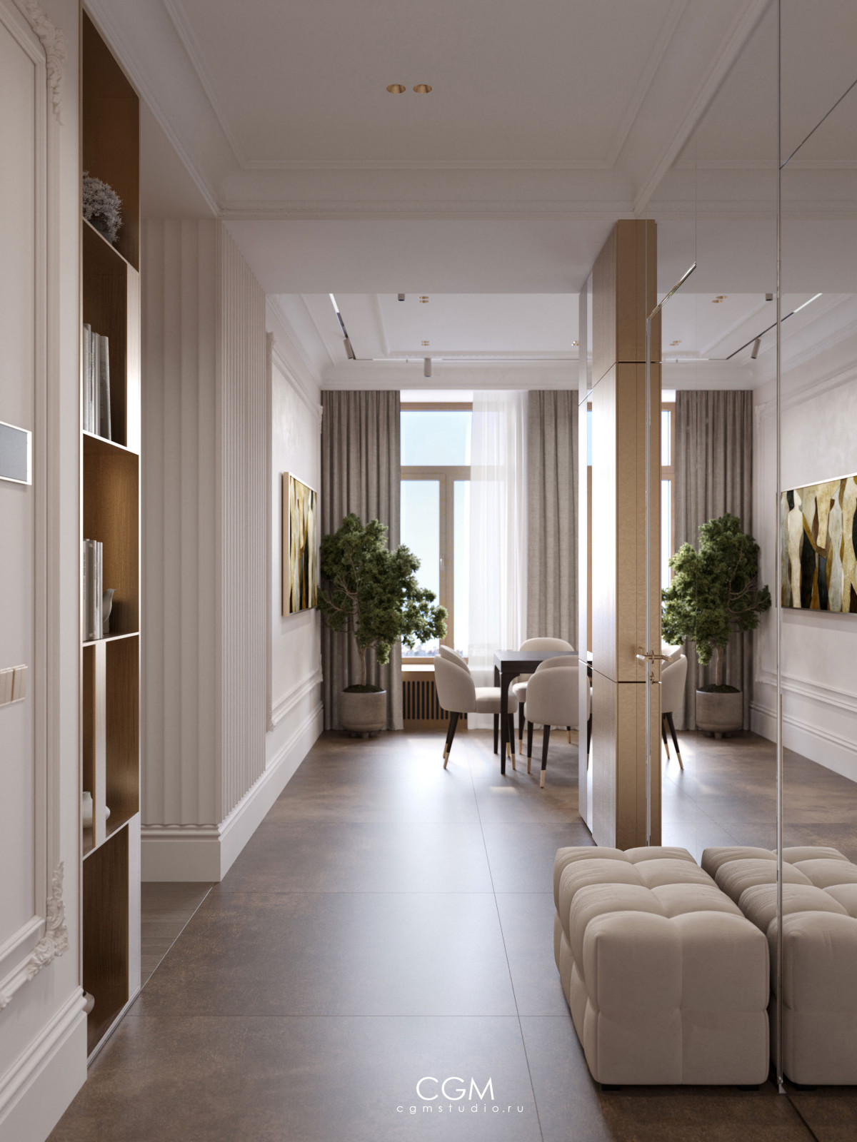 Дизайн квартиры в Москве