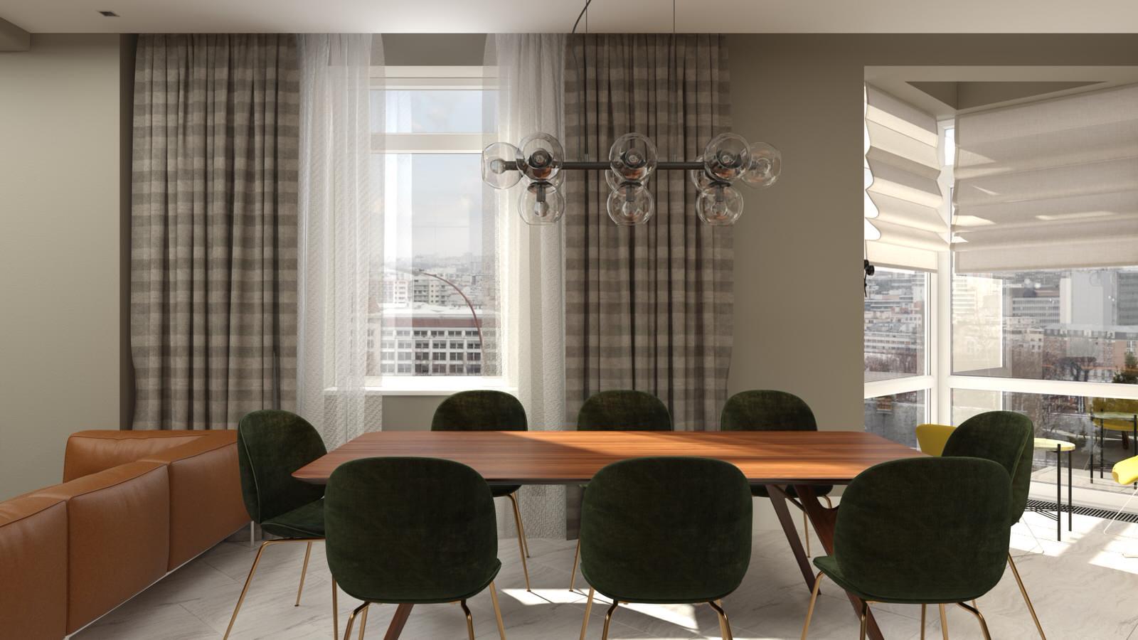 Визуализация квартиры в ЖК Андерсен