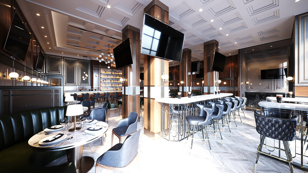 Обложка проекта: оснащение английского паба Local Pub