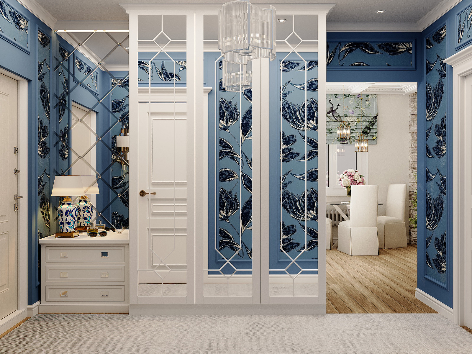 Дизайн-проект дома у моря в стиле нео-классика