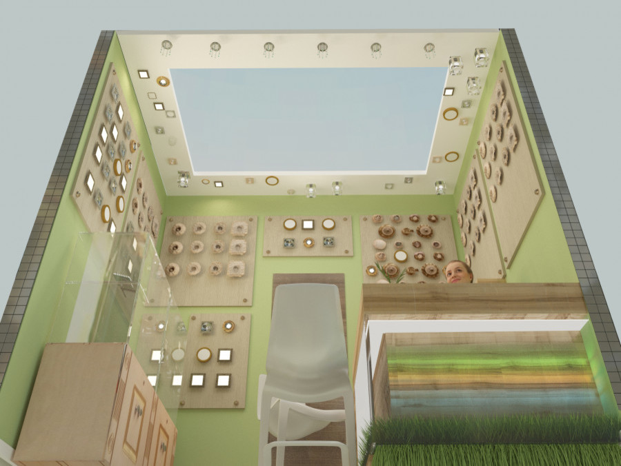 Проект торгового павильона