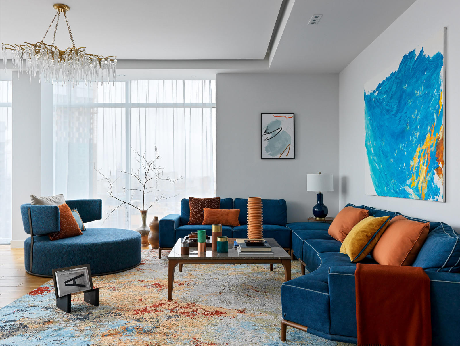 Яркая квартира для путешественников