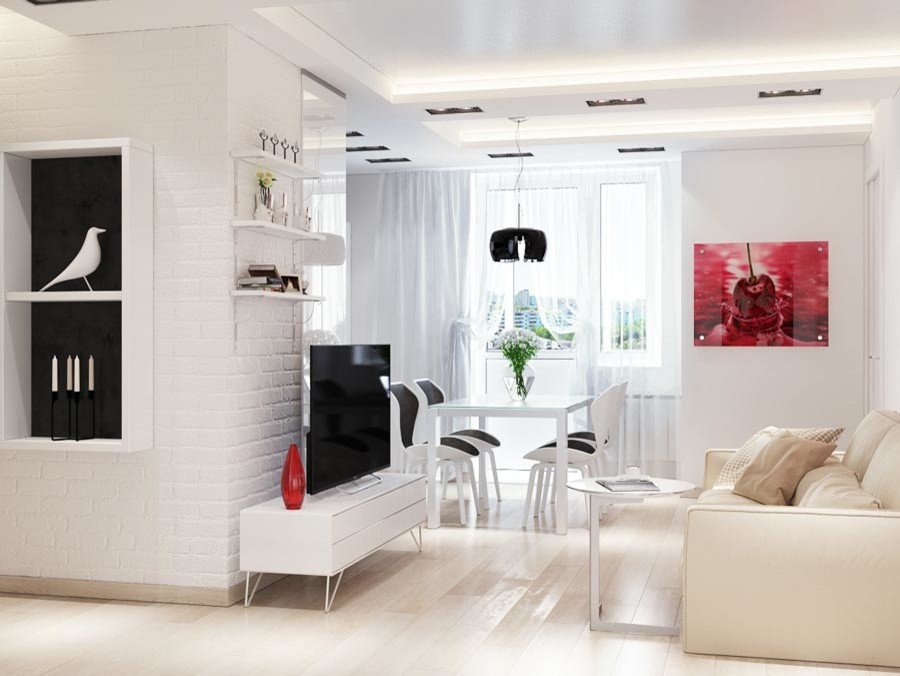 ДИЗАЙН — ПРОЕКТ ИНТЕРЬЕРОВ 3-Х К. КВ. В ЖИЛОМ КВАРТАЛЕ «МАЛЕВИЧ» 2015 ГОД