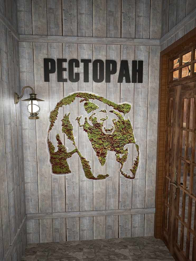 Мох в интерьере