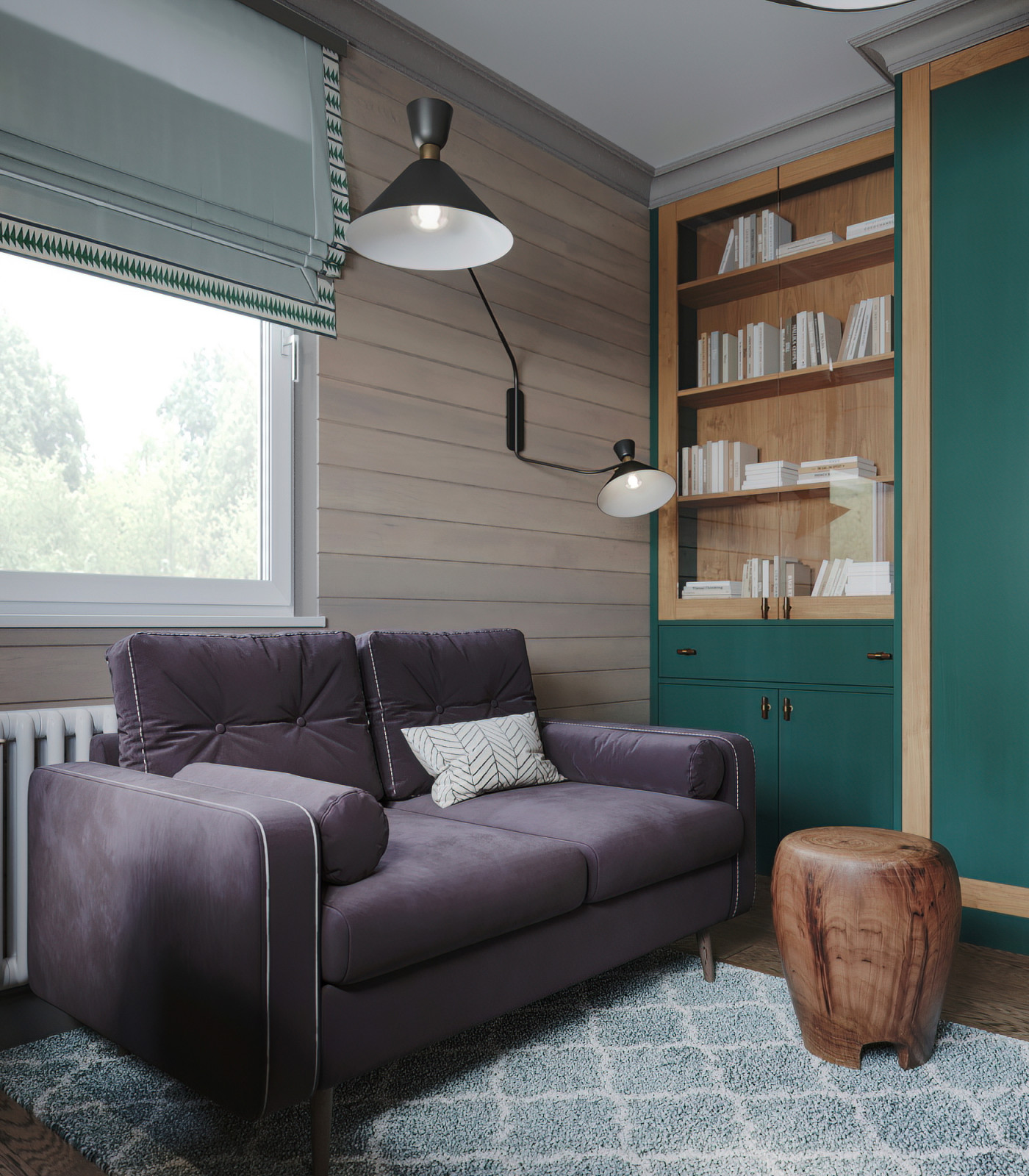 Загородный дом для молодой семьи с котами