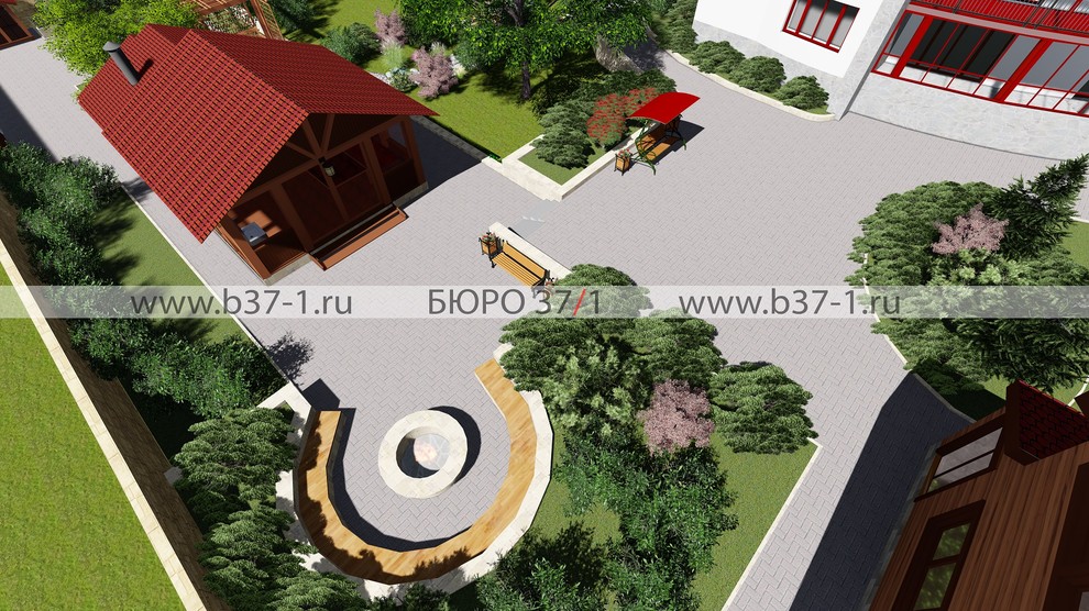 Ландшафтный дизайн в п.Зеленый Бор