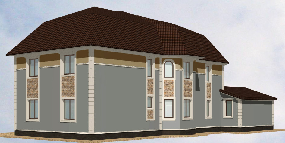 Фасад жилого дома