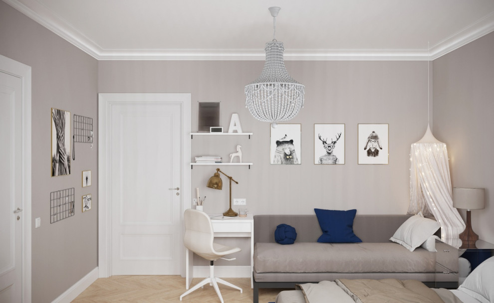 ЖК SCANDIS квартира с элементами неоклассики